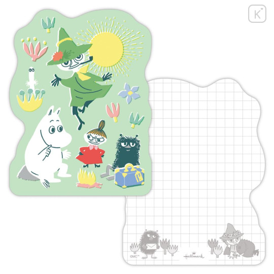 Japan Moomin Die-cut Memo - Every day is an Adventure - 1