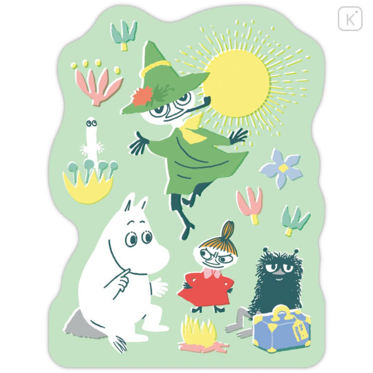 Japan Moomin Die-cut Memo - Every day is an Adventure - 2