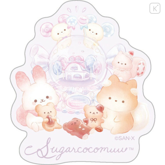 Japan San-X Moblie Sticker - Sugarcocomuu : Lolli and Pop's Candy Day Crystal Ball - 1