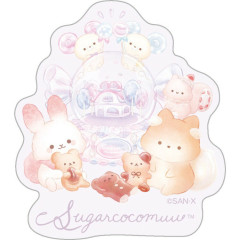 Japan San-X Moblie Sticker - Sugarcocomuu : Lolli and Pop's Candy Day Crystal Ball