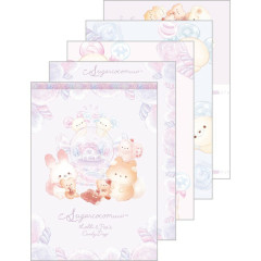 Japan San-X A6 Notepad - Sugarcocomuu : Lolli and Pop's Candy Day Crystal Ball