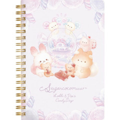 Japan San-X B6SP Notebook - Sugarcocomuu : Lolli and Pop's Candy Day Crystal Ball