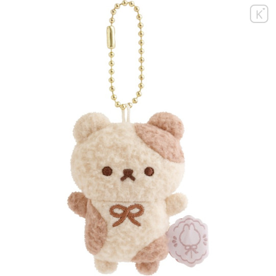 Japan San-X Mini Plush Cleaner - Sugarcocomuu : Lolli and Pop's Candy Day Cookie Bears Mix - 1