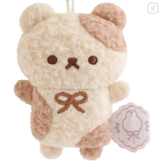 Japan San-X Mini Plush Cleaner - Sugarcocomuu : Lolli and Pop's Candy Day Cookie Bears Mix - 2