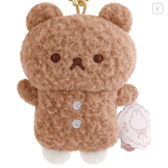 Japan San-X Mini Plush Cleaner - Sugarcocomuu : Lolli and Pop's Candy Day Cookie Bears Cocoa - 2