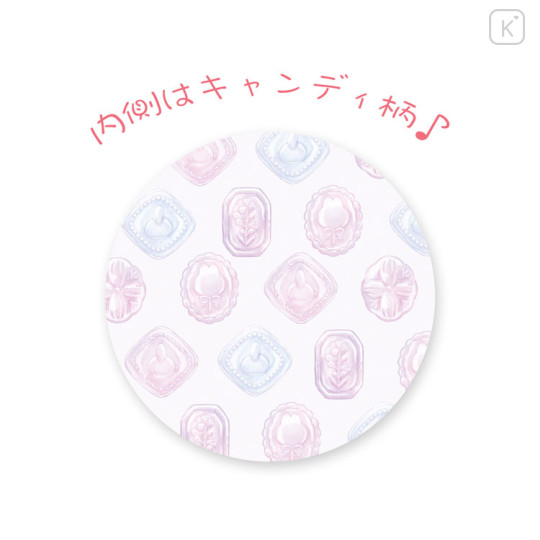 Japan San-X Clear Pen Pouch Case - Sugarcocomuu : Lolli and Pop's Candy Day - 3