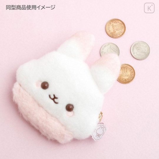 Japan San-X Mini Plush Coin Case with Ball Chain - Sugarcocomuu : Lolli and Pop's Candy Day - 4