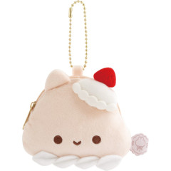 Japan San-X Mini Plush Coin Case with Ball Chain - Sugarcocomuu : Lolli and Pop's Candy Day Rorisu