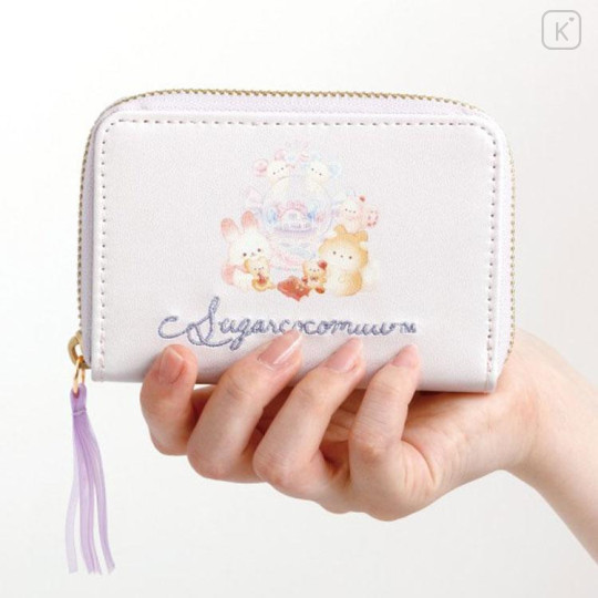Japan San-X Compact Wallet - Sugarcocomuu : Lolli and Pop's Candy Day Crystal Ball - 5