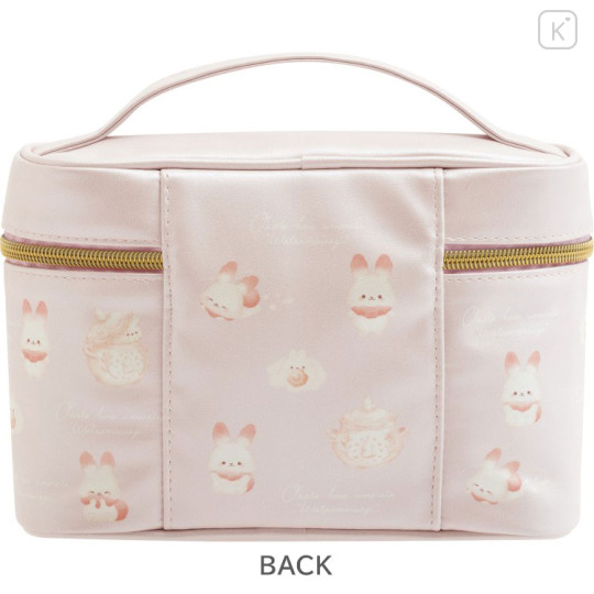 Japan San-X Vanity Pouch - Sugarcocomuu : Lolli and Pop's Candy Day Pink - 2