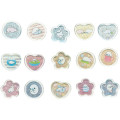 Japan San-X Sparkly Marble Sticker Flakes - Mamegoma - 2
