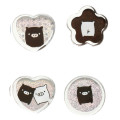 Japan San-X Sparkly Marble Sticker Flakes - Monokuro Boo - 3