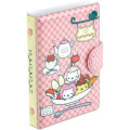 Japan San-X 6 Hole Sticker Binder - Nyan Nyan Nyanko - 1