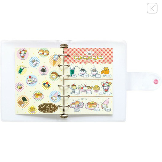 Japan San-X 6 Hole Sticker Binder - Nyan Nyan Nyanko - 3