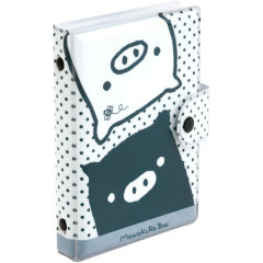 Japan San-X 6 Hole Sticker Binder - Monochrome Boo