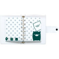 Japan San-X 6 Hole Sticker Binder - Monochrome Boo - 2