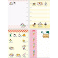 Japan San-X 6 Hole Sticker Notebook - Nyan Nyan Nyanko - 2