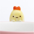 Japan San-X Ceramic Mug with Nokkari Figure - Sumikko Gurashi : Ebifurai no Shippo Fried Shrimp Tail Pink - 3