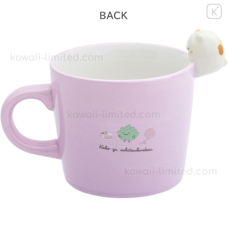 Japan San-X Ceramic Mug with Nokkari Figure - Sumikko