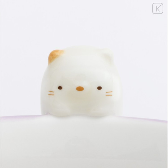 Japan San-X Ceramic Mug with Nokkari Figure - Sumikko Gurashi : Neko - 3