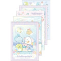 Japan San-X A6 Notepad - Sumikko Gurashi : Penguin Lagoon Companion - 1