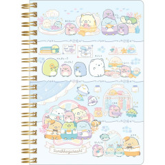 Japan San-X B6SP Notebook - Sumikko Gurashi : Penguin Lagoon Blue