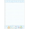 Japan San-X B6SP Notebook - Sumikko Gurashi : Penguin Lagoon Blue - 2