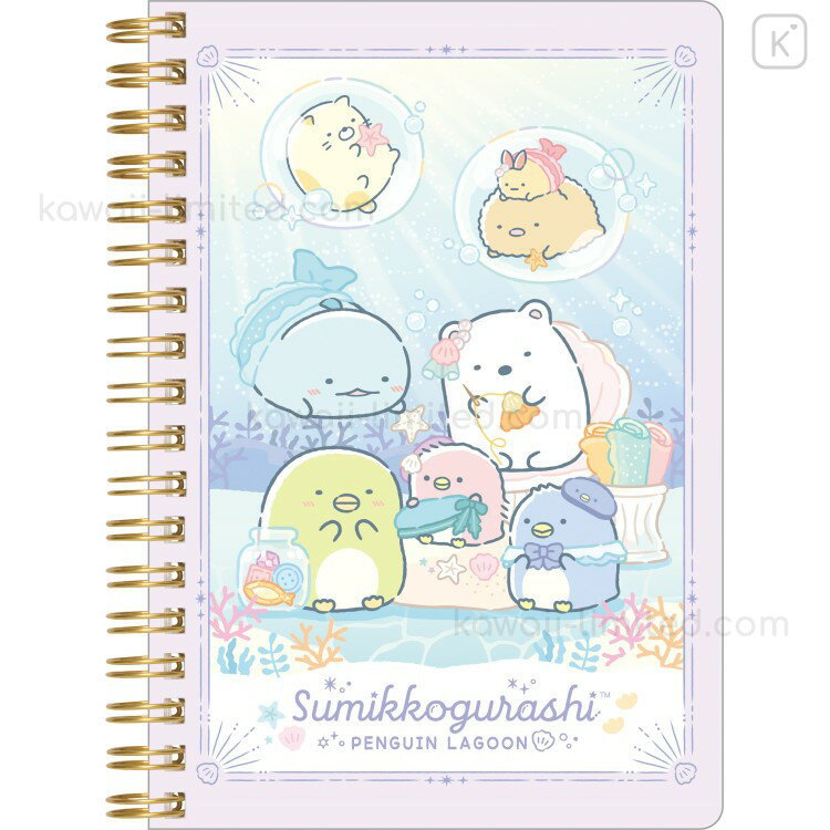 いとうのいぢ デザイン SHIRO-TSUBAKI NetBook Japan San-X B6SP Notebook - Sumikko Gurashi : Penguin Lagoon