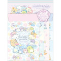 Japan San-X Letter Envelope Set - Sumikko Gurashi : Penguin Lagoon Relax - 1