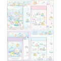 Japan San-X Letter Envelope Set - Sumikko Gurashi : Penguin Lagoon - 2