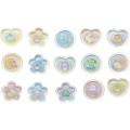 Japan San-X Sparkly Marble Sticker Flakes - Sumikko Gurashi : Penguin Lagoon Characters - 2