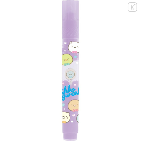 Japan San-X Mascot Marker - Sumikko Gurashi : Purple - 2