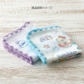 Japan San-X Mini Towel Handkerchief - Sumikko Gurashi : Penguin Lagoon Purple - 2