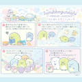 Japan San-X Scented Eraser - Sumikko Gurashi : Penguin Lagoon Blue & Pink - 2