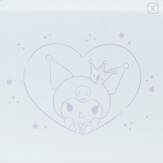 Japan Sanrio Juice Up Gel Pen & Tin Pen Case Set - Kuromi - 4