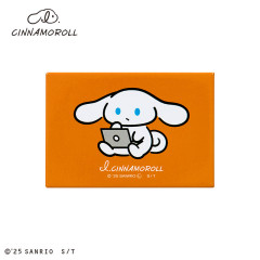 Japan Sanrio Square Magnet - I.Cinnamoroll : Orange