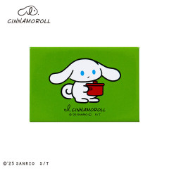 Japan Sanrio Square Magnet - I.Cinnamoroll : Green