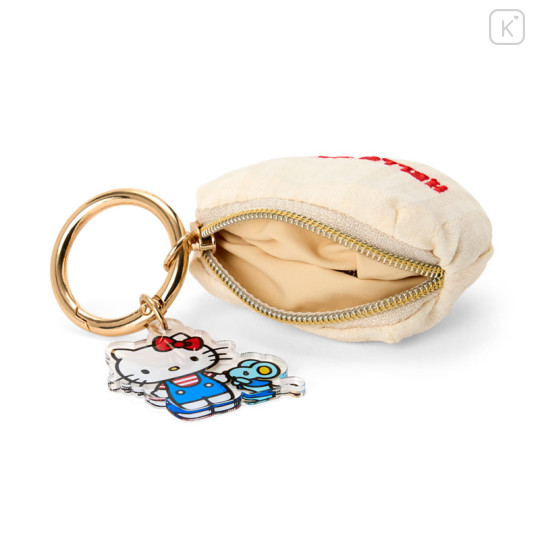 Japan Sanrio Petit Pouch with Charm - Hello Kitty - 2