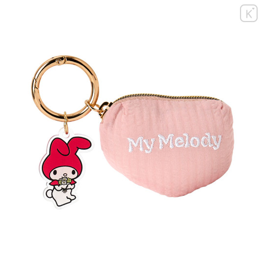 Japan Sanrio Petit Pouch with Charm - My Melody - 1