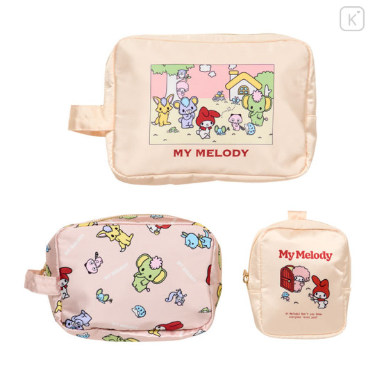 Japan Sanrio Travel Pouch Set - My Melody - 1