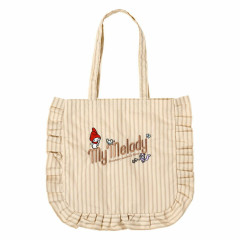 Japan Sanrio Frill Tote Bag - My Melody
