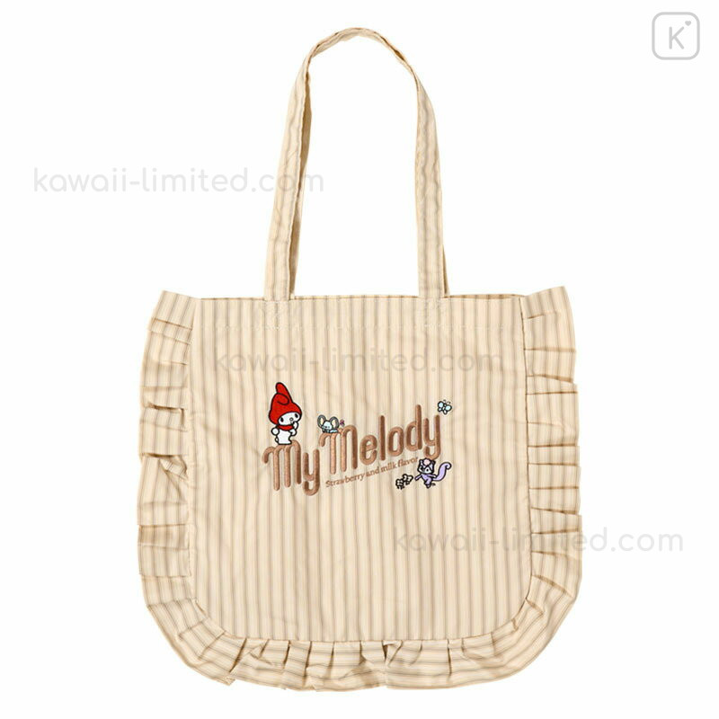 Japan Sanrio Frill Tote Bag - My Melody | Kawaii Limited