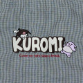 Japan Sanrio Frill Tote Bag - Kuromi - 2