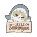 Japan Mofusand Rubber Coaster - Hello Shark Cat - 1