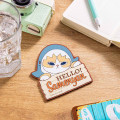 Japan Mofusand Rubber Coaster - Hello Shark Cat - 2
