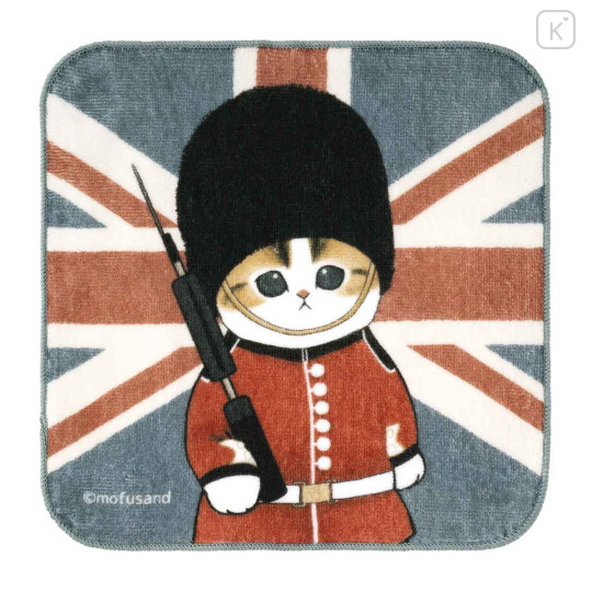 Japan Mofusand Hand Towel - Mofumofu Journey Imperial Guard Cat - 1