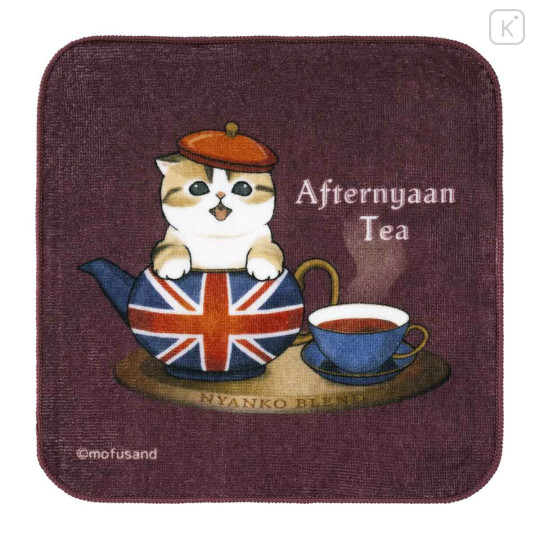 Japan Mofusand Hand Towel - Mofumofu Journey Afternoon Tea - 1