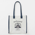 Japan Mofusand College-style Tote Bag - Shark Cat Gray - 1