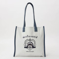 Japan Mofusand College-style Tote Bag - Shark Cat Gray - 6