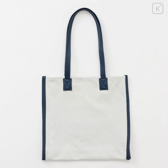 Japan Mofusand College-style Tote Bag - Shark Cat Gray - 7